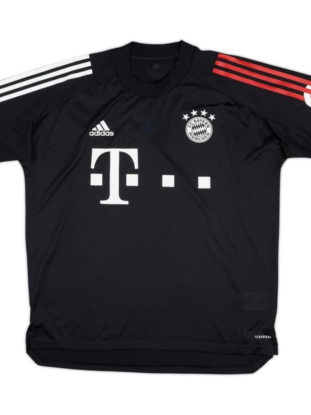 FC Bayern Munchen 2018-19 Training Jersey Black Telekom Qatar Audi Size S NWT